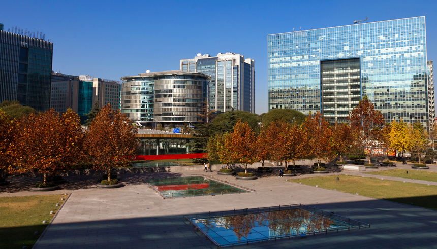 Beijing High Tech Business Park for Startups in Zhongguancun